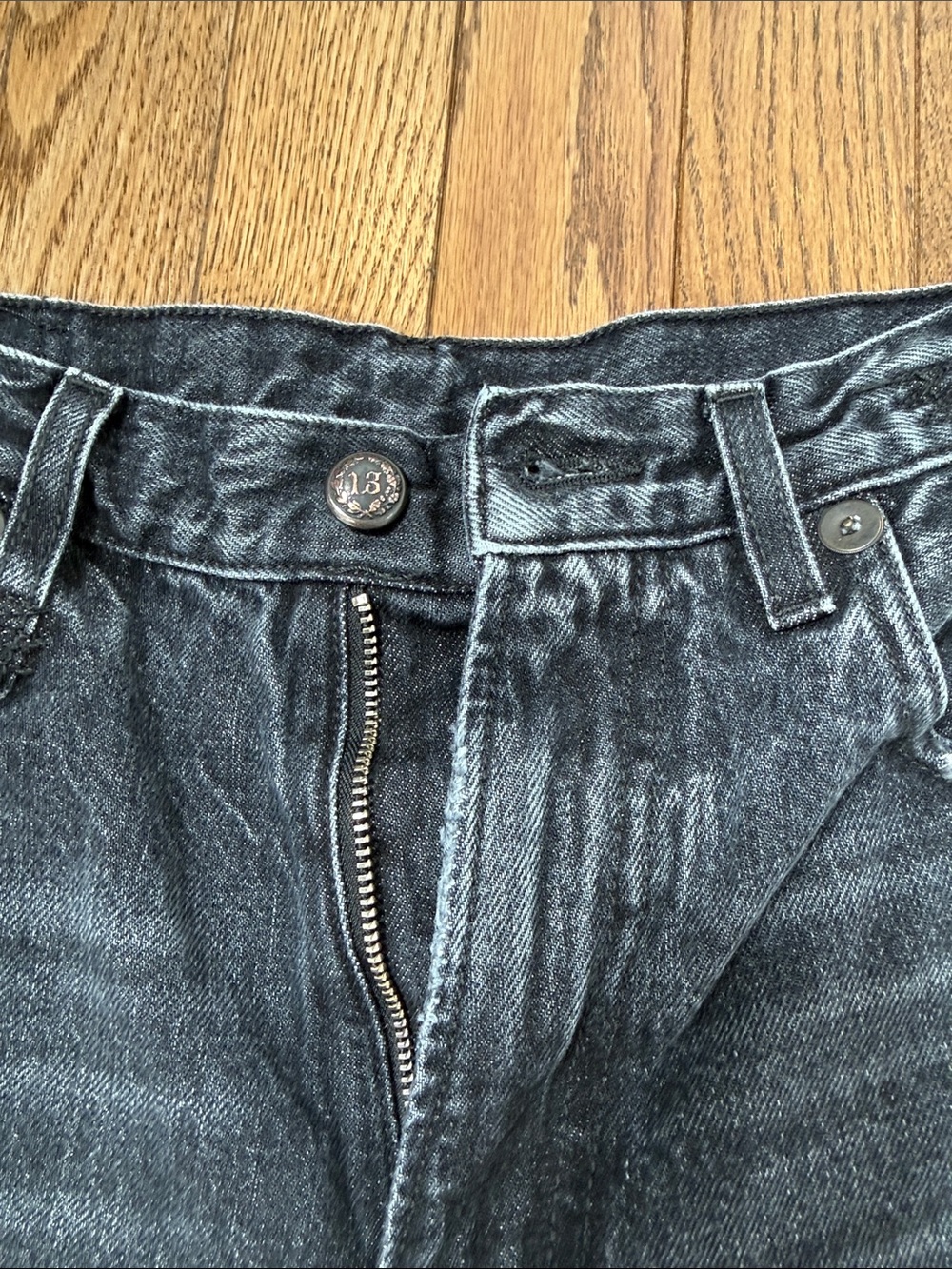 R13 cropped boyfriend jeans - Picture 4 of 9